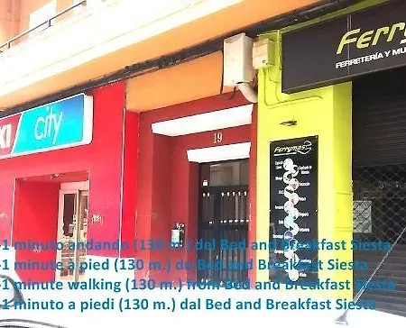 Bed And Breakfast Siesta לינה וארוחת בוקר סרגוסה
