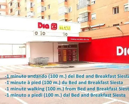 לינה וארוחת בוקר Bed And Breakfast Siesta